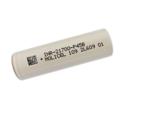 Acumulator Molicel - P45B - 45Ah descarcare! Cel mai performant 21700 al momentului.