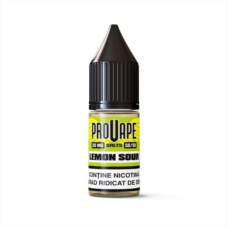 Lichid Pro Vape – Lemon Sour 10ml – NicSalt 10 -20mg/ml