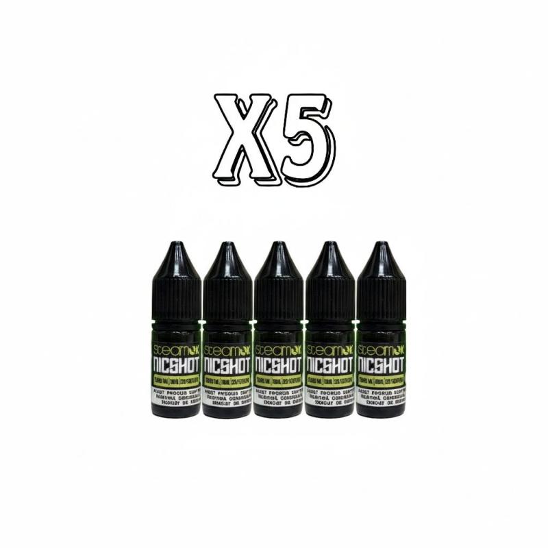 OFERTA!!!    Pachet 5 bucati Nic Shot 20mg/ml Steam OK