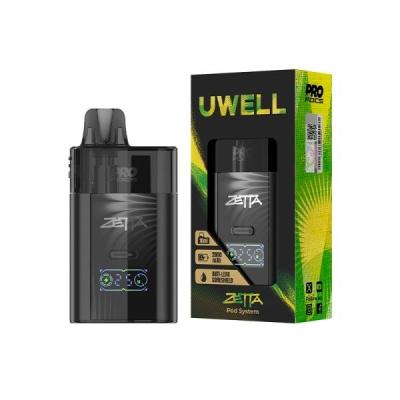 Kit Uwell Zetta – Mai mult lichid, mai multă baterie, mai puține griji! (10ml / 2000mAh)