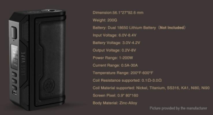 Lost Vape Thelema DNA250C
