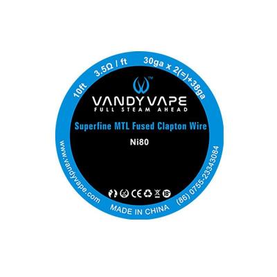 Vandy Vape Superfine MTL Fused Clapton 30GA x 2 + 38ga Ni80