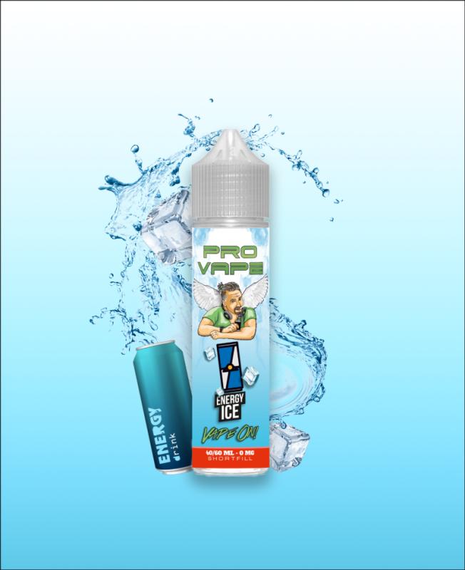 Energy Ice - Lichid Pro Vape 30 ml dublu concentrat - Cel mai perfect gust de energizant EVER!